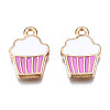 Alloy Enamel Pendants ENAM-S121-127F-3