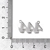 304 Stainless Steel Pendants STAS-D382-04D-P-3