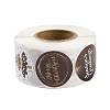 500Pcs Christmas Theme Round Stickers LS-AJEW-S090-04F-4