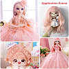 Artificial Wool Doll Wig Hair AJEW-WH0609-186H-6
