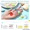 50Pcs Acrylic Beads OACR-CJ0002-12-8