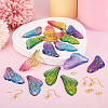  Butterfly Wing Earring Making Kit DIY-TA0005-11-14