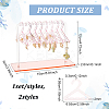 2 Sets 2 Colors Acrylic Earring Display Stands EDIS-FG0001-61-2