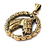 304 Stainless Steel Pendants STAS-Z067-01G-2