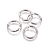 Tarnish Resistant 304 Stainless Steel Open Jump Rings STAS-E464-09E-P-2