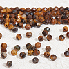 2 Strands Natural Yellow Tiger Eye Beads Strands G-BBC0001-29-4