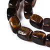 Natural Tiger Eye Beads Strands G-T138-103-3