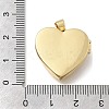 Brass Micro Pave Clear Cubic Zirconia Locket Pendants KK-D431-031A-G-3