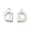 Non-Tarnish 201 Stainless Steel Charms STAS-C021-06P-G-2