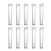Clear Tube Plastic Bead Containers with Lid X-C066Y-1
