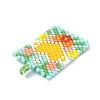 Handmade Japanese Seed Loom Pattern Seed Beads PALLOY-MZ00105-03-2
