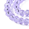 Transparent Glass Beads Strands GLAA-T023-8mm-B01-3