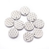 Non-Tarnish 304 Stainless Steel Charms STAS-E455-05P-15mm-2