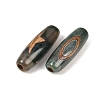 Tibetan Style dZi Beads TDZI-E004-63-2