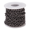 Aluminium Twisted Curb Chains CHA-YW0001-02-1