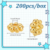 200Pcs Alloy Flower Spacer Beads FIND-LP0001-01-2