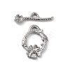 Non-Tarnish 304 Stainless Steel Toggle Clasps LS-STAS-A092-02P-1