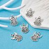 Tibetan Style Alloy Pendants TIBEP-YW0001-51-5