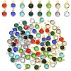 40Pcs 304 Stainless Steel Glass Charms STAS-YW0002-99-2