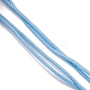 6Pcs 6 Colors Braided Nylon Cord Bracelet Making AJEW-JB01570-4