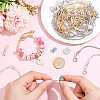 24Pcs 3 Colors Brass European Style Bracelet Making MAK-PA0001-01-3