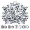 100Pcs 2 Styles 304 Stainless Steel Beads STAS-DC0017-28-1
