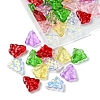 60Pcs 6 Colors Transparent Glass Bead Strands EGLA-FS0001-44-3