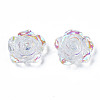 Transparent Resin Cabochons CRES-N030-001B-06-4
