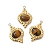 Natural Tiger Eye Pendants STAS-C111-56G-1