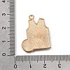 Alloy with Enamel Pendants AL-CBA9E11-02KCG-05-3