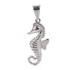 Tarnish Resistant 304 Stainless Steel Pendants X-STAS-H110-12P-1