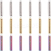 18Pcs 3 Colors 304 Stainless Steel Pendant Cabochon Settings FIND-AR0004-95-1