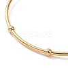201 Stainless Steel Hollow Out Heart Bangle BJEW-P285-01G-2