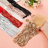6Yard 6 Colors Polyester Tassel Ribbon OCOR-PH0002-49-3