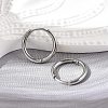 Tarnish Resistant 304 Stainless Steel Huggie Hoop Earrings LS-EJEW-G272-02-12mm-P-2