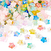 180Pcs 9 Colors Gradient Color Transparent Acrylic Beads OACR-TA0003-40-3
