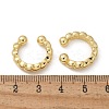 Rack Plating Brass Twist Rope Shape Cuff Earrings EJEW-G288-08G-3