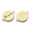 201 Stainless Steel Enamel Links connectors STAS-S079-144D-2