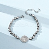 304 Stainless Steel Link Bracelets BJEW-B163-02P-2