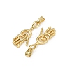 Brass Pendants KK-C093-02G-2
