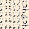 30Pcs Creative Zinc Alloy Brooches JEWB-CP0001-35-7
