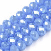 Electroplate Glass Beads Strands LS-EGLA-A034-J10mm-A02-1