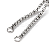 Non-Tarnish 304 Stainless Steel Adjustable Finger Ring Findings LS-STAS-P328-06B-P-2