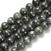Natural Green Kyanite Beads Strands G-H335-B02-6mm-AB-2