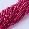 Glass Pearl Beads Strands HY-4D-B57-3