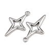304 Stainless Steel Pendants STAS-L303-17P-2