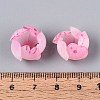 Flower Acrylic Bead Caps SACR-T017-49C-4