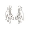 Non-Tarnish 304 Stainless Steel Pendants STAS-L268-041P-1