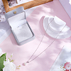 1Pc Natural Pearl Pendant Necklaces with 925 Sterling Paperclip Chains NJEW-BBC0001-15-3