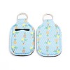 Hand Sanitizer Keychain Holder LS-DIY-WH0166-62H-1